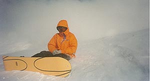 Malin in Chamonix